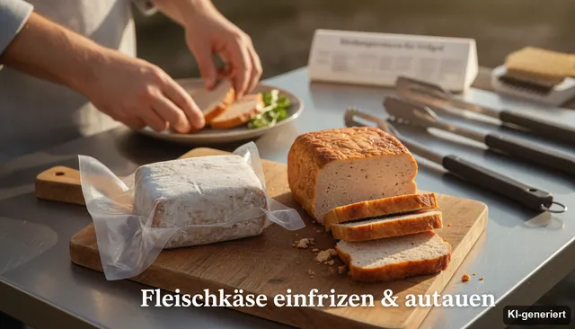 Fleischkäse einfrieren & auftauen: Wie lange haltbar?