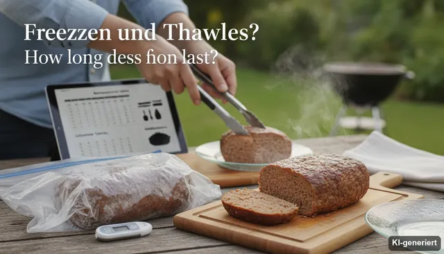 Hackbraten einfrieren & auftauen: Wie lange haltbar?