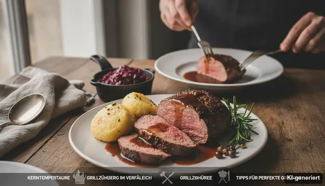 Hirschbraten Beilagen & Soßen - Was passt dazu?