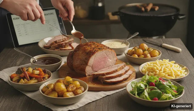 Top-10 Kalbsbraten Beilagen & Soßen - Was dazu essen?