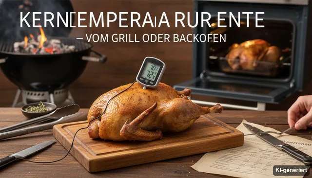 Kerntemperatur Ente - Vom Grill oder Backofen