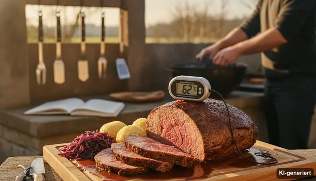 Sauerbraten Kerntemperatur vom Rind
